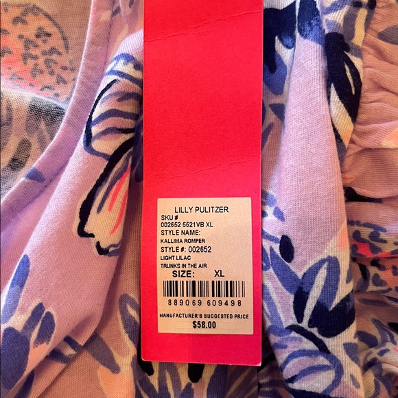 NWT Lilly Pulitzer Kallina Romper - Picture 10 of 12